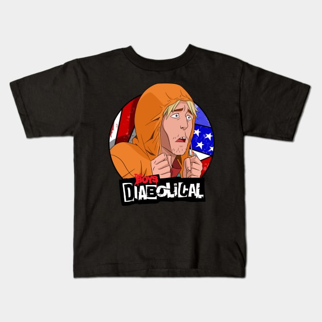 the boys diabolical Kids T-Shirt by super villain